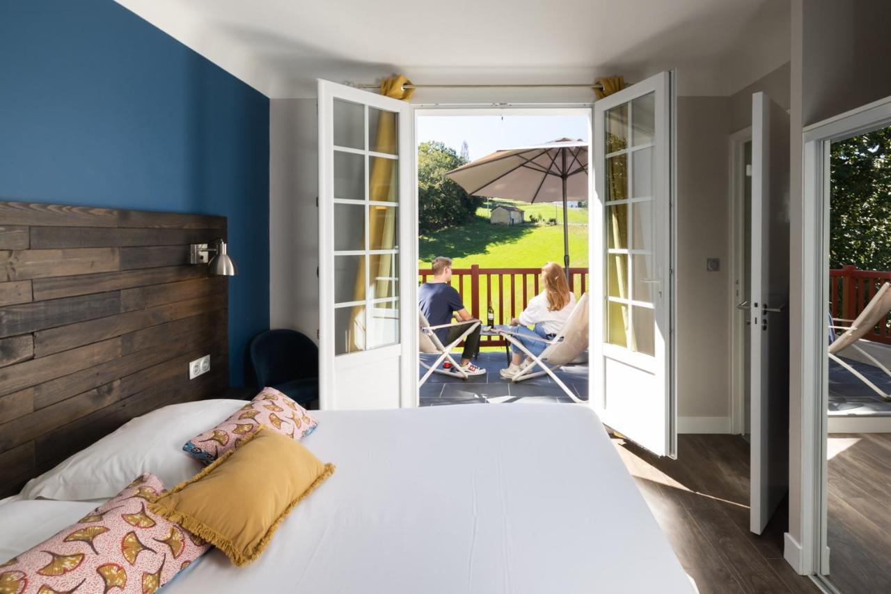 Logis Hotel St Sylvestre Aldudes ภายนอก รูปภาพ